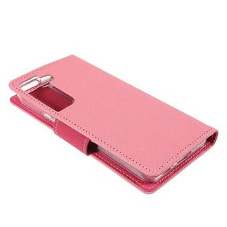 Mercury  Galaxy S22+ - Etui Goospery Fancy coque rose 