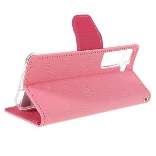 Mercury  Galaxy S22+ - Etui Goospery Fancy coque rose 