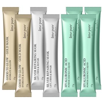 Jelly Glow Rubber Mask - Smooth & Glow Mix: Hyaluron Feuchtigkeits Gesichtsmasken