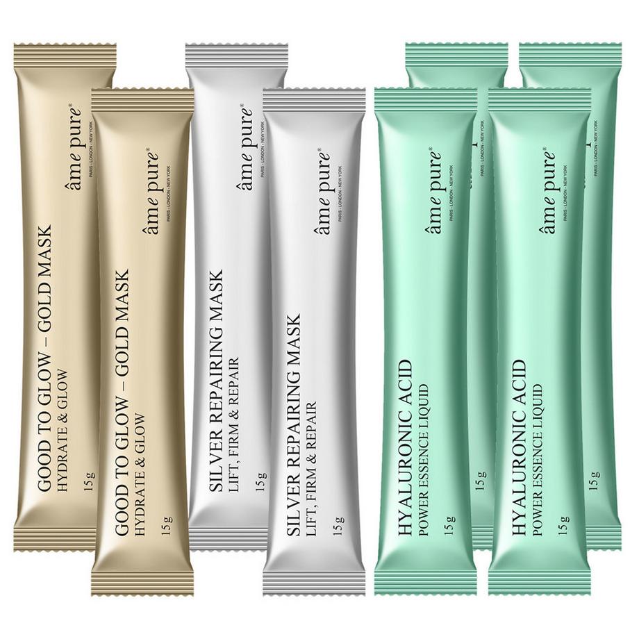 Jelly Glow Rubber Mask - Smooth & Glow Mix: Hyaluron Feuchtigkeits Gesichtsmasken