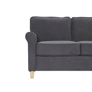 Beliani 3 Sitzer Sofa aus Samtstoff Retro RONNEBY  