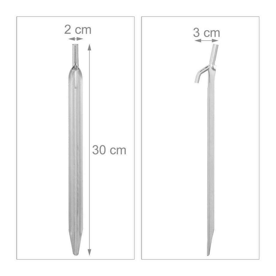 Northix  12x Satz Zeltheringe 