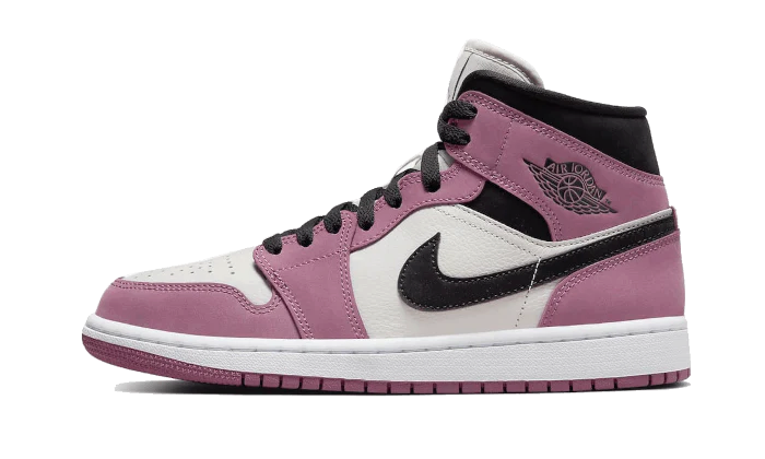 Image of Air Jordan 1 Mid Light Mulberry Damen Violett 40