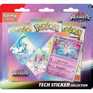 Pokémon  TCG: Scarlet & Violet - Prismatic Evolutions Sylveon Tech Sticker Collection Blister - EN 