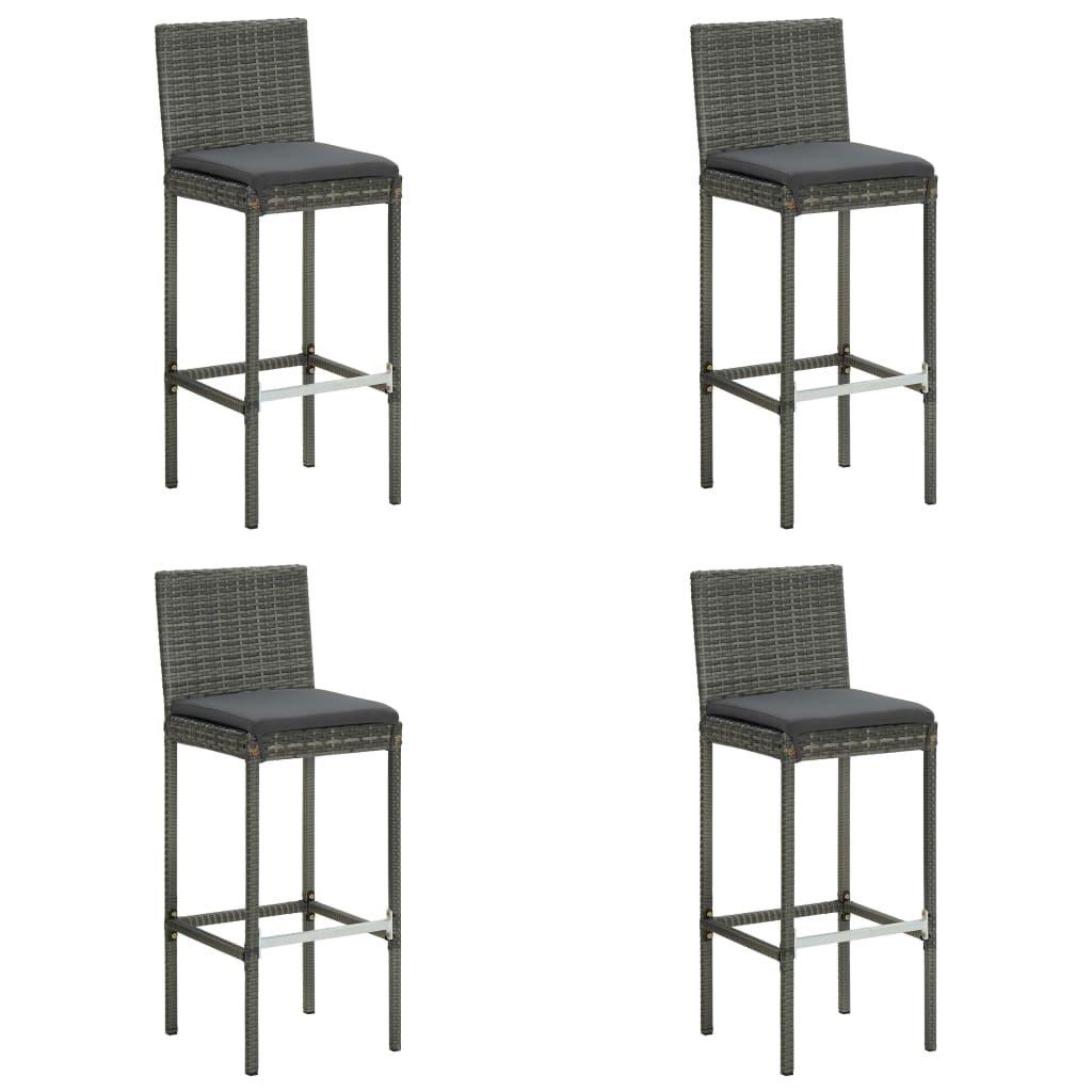 VidaXL Garten-bar set poly-rattan  