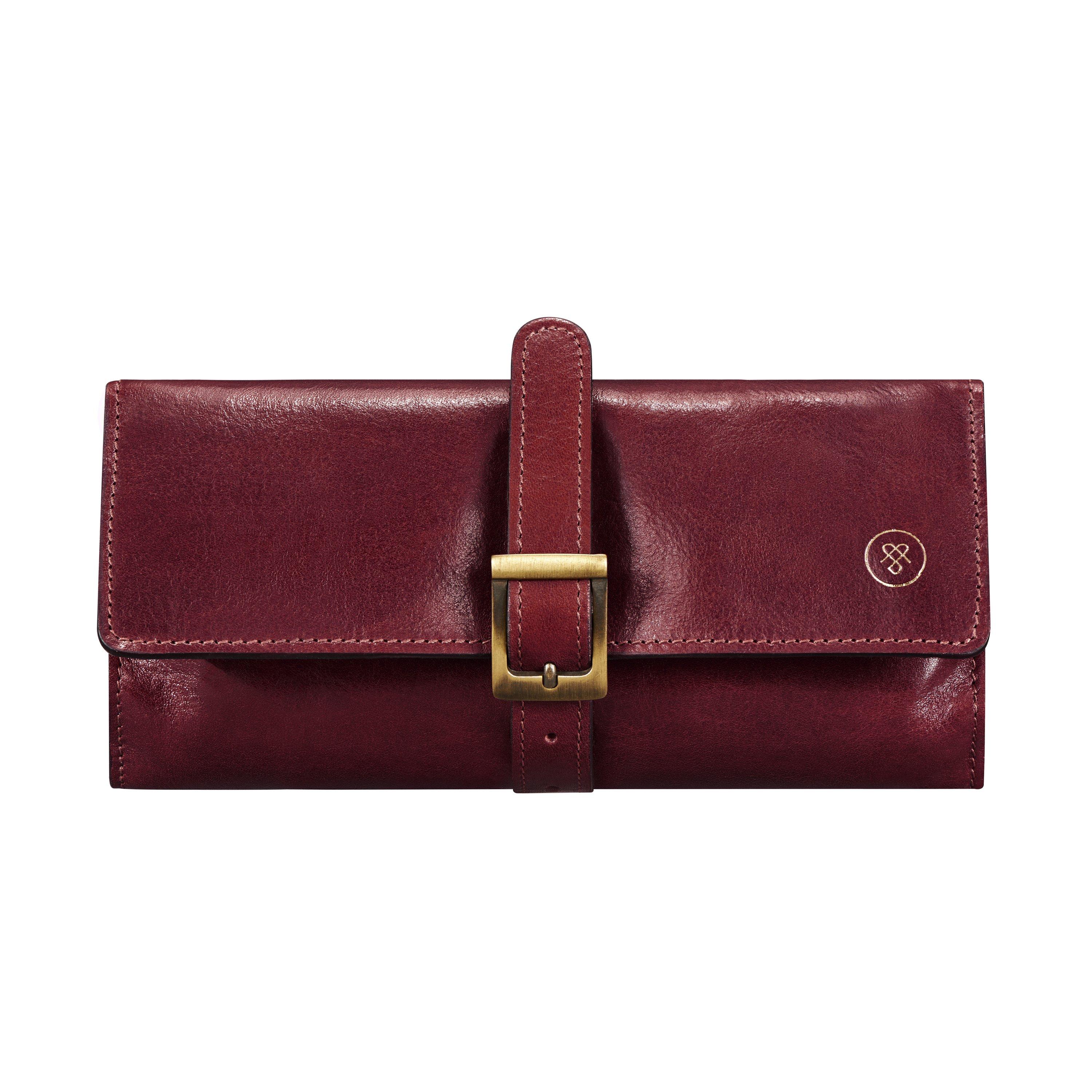 Image of Melfi - Leder Schmuckrolle Unisex Rot Bunt ONE SIZE