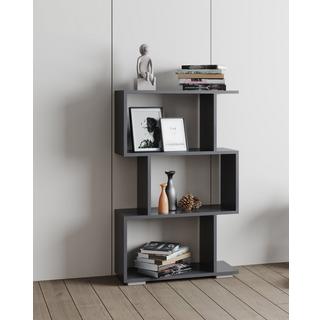 VCM Holz Raumteiler Stand Regal Bücherregal Deko Bücher Standregal Palusa M  