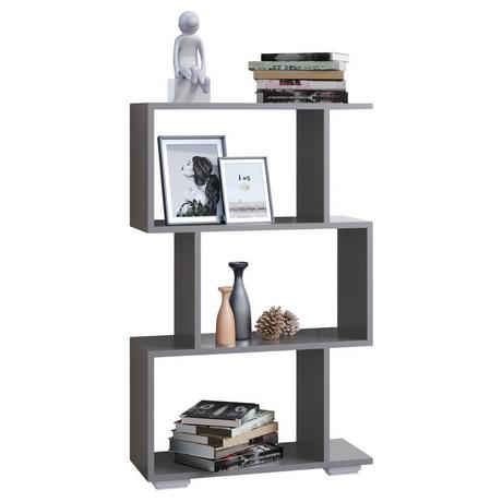 VCM Holz Raumteiler Stand Regal Bücherregal Deko Bücher Standregal Palusa M  