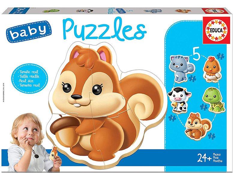 Image of Puzzle Tierbabies (2x2/2x3/4)