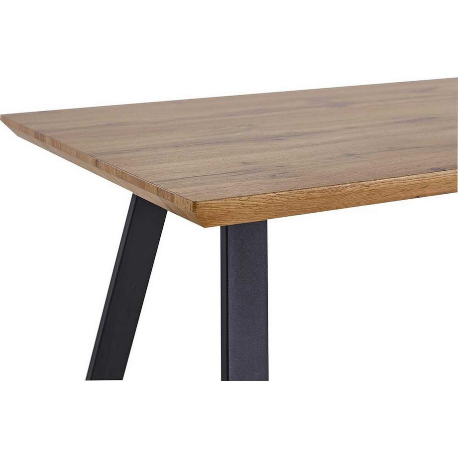 mutoni Tavolo da pranzo Vello naturale 140x80  