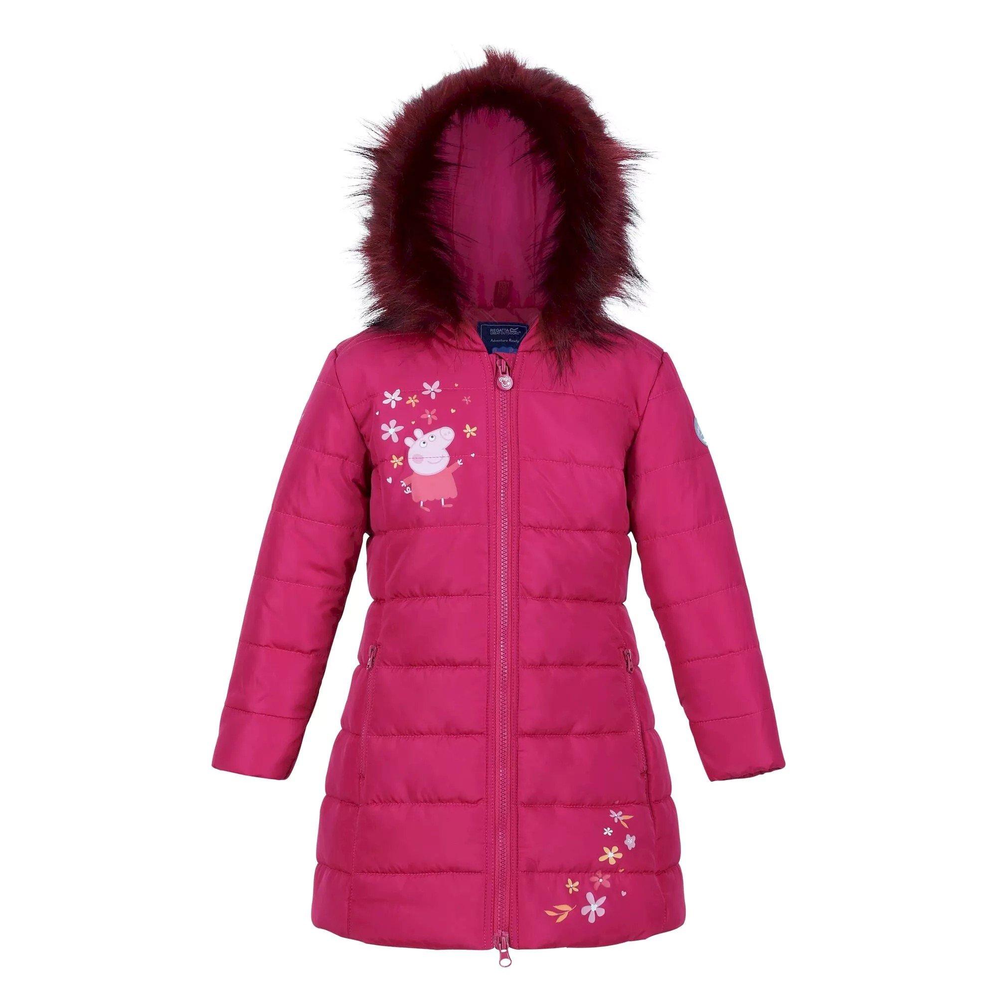 Image of Steppjacke Unisex Dunkelrosa 116