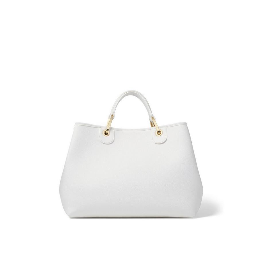 Braccialini Handtasche mit Nieten und Perlen  