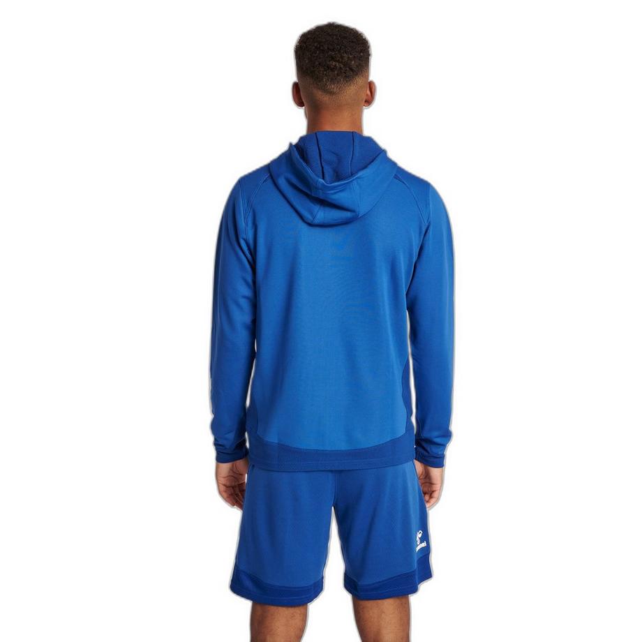 Hummel Lead Polyester Sweatshirt à Capuche Zippé  