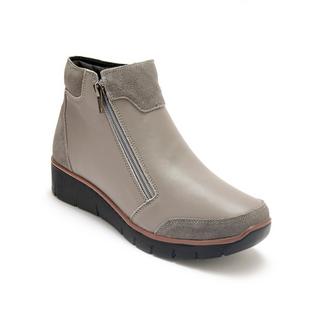 Pédiconfort  bottines compensées zippé 