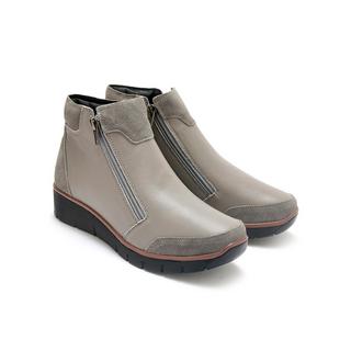 Pédiconfort  bottines compensées zippé 