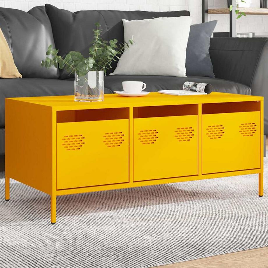 VidaXL Couchtisch stahl  