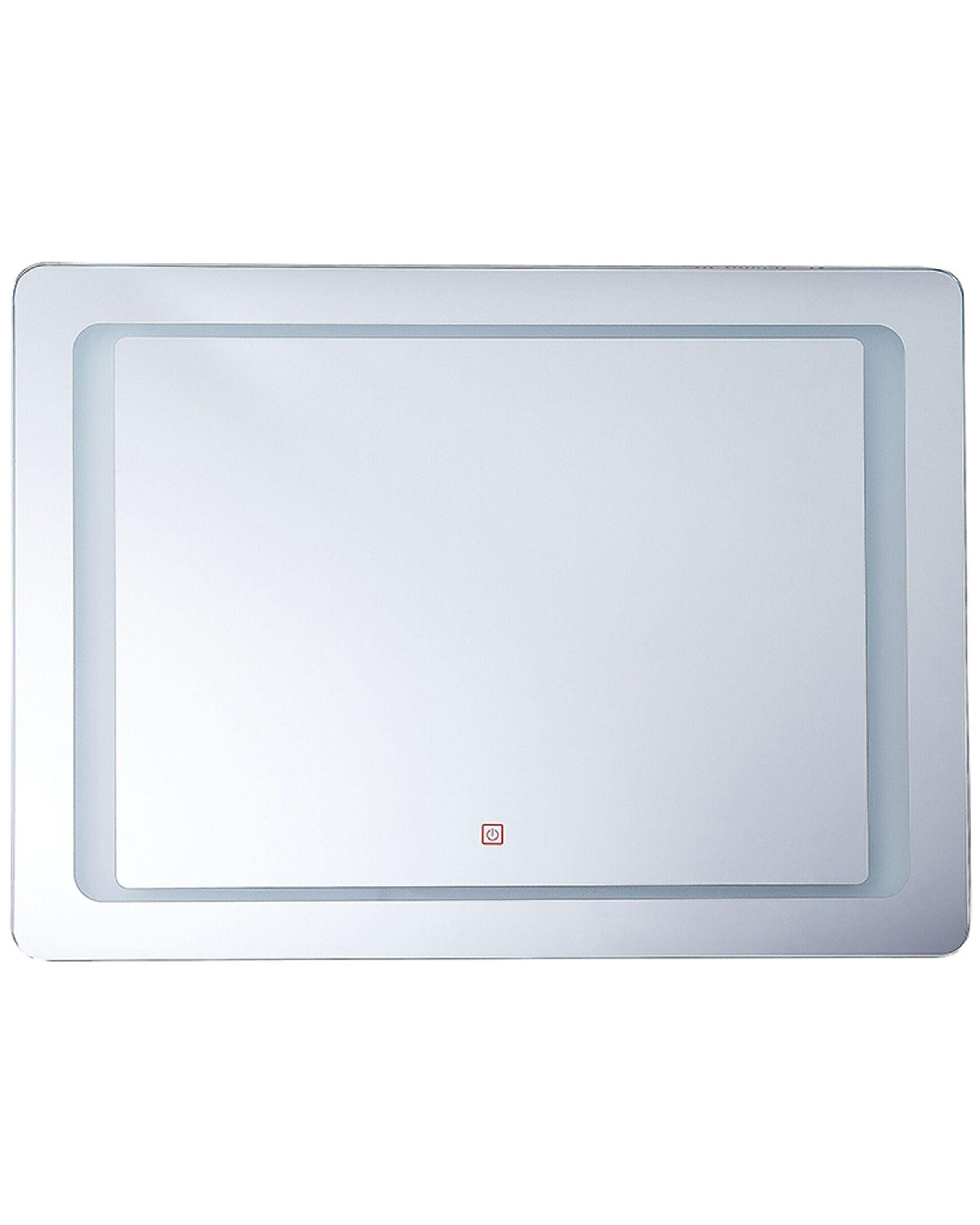 Beliani Miroir en Verre Moderne WASSY  