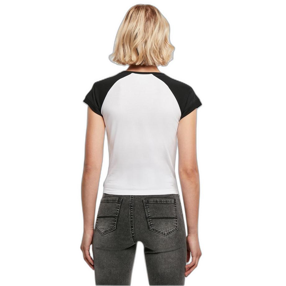 URBAN CLASSICS Retro Baseball T-Shirt Urban Classic Organic Stretch  