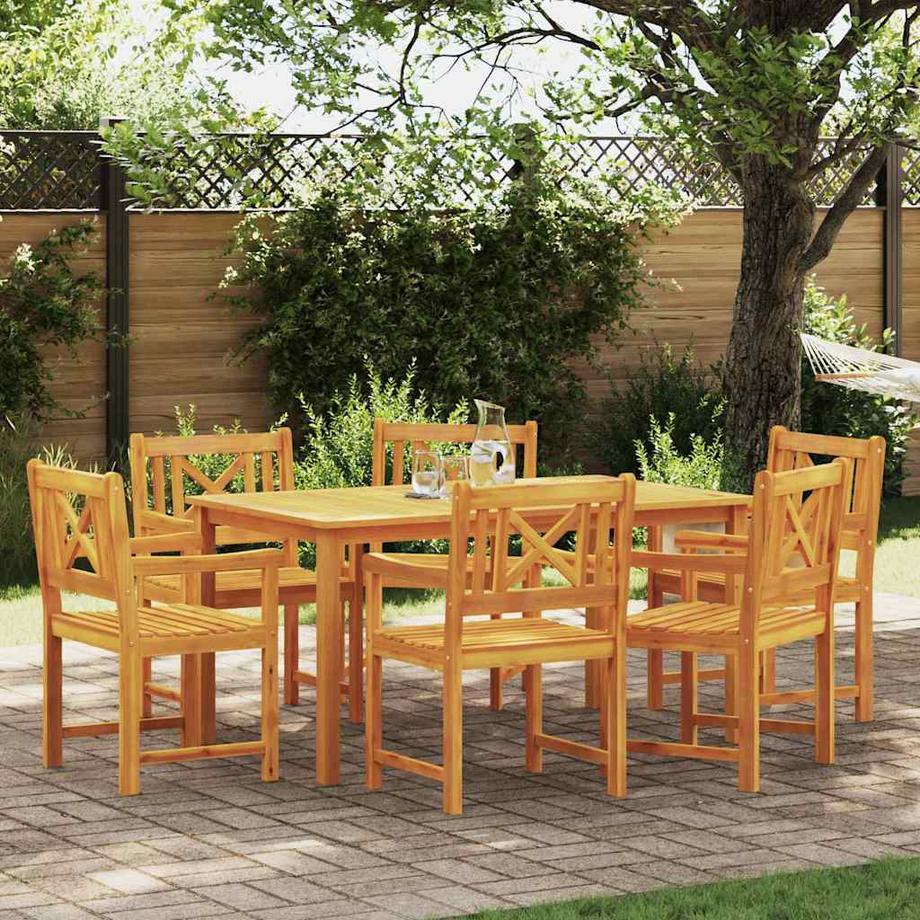 VidaXL Arredamento da Giardino Legno massello di acacia  