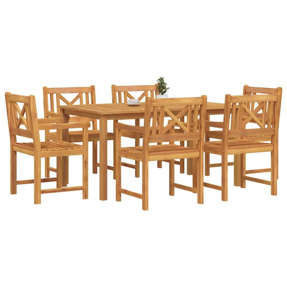 VidaXL Arredamento da Giardino Legno massello di acacia  