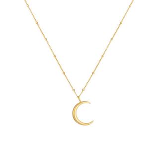 Elli  Collier Chaîne Boule Astro Faucille Demi-Lune Pour Dames 