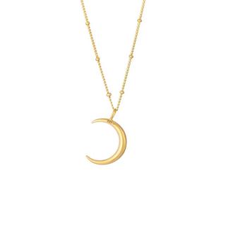 Elli  Collier Chaîne Boule Astro Faucille Demi-Lune Pour Dames 