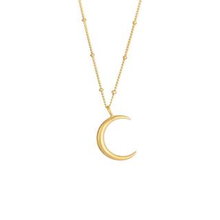 Elli  Collier Chaîne Boule Astro Faucille Demi-Lune Pour Dames 