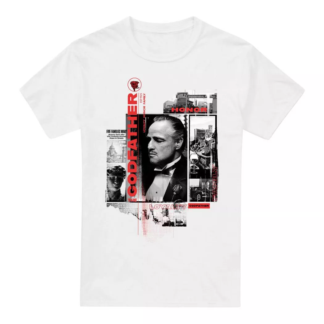 The Godfather - TShirt, für Herren, Weiss, Größe M