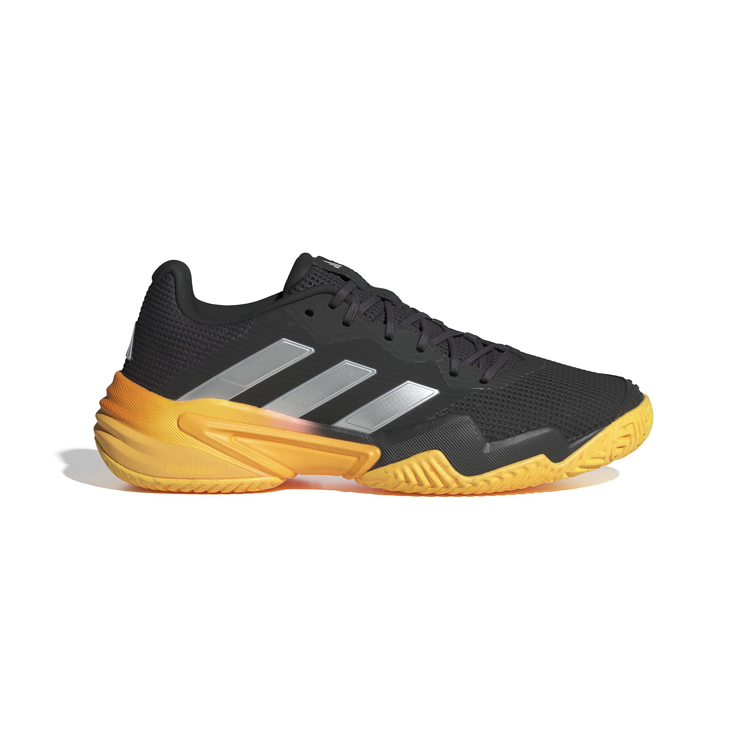 Image of adidas Tennisschuhe Barricade 13 Unisex Schwarz / Orange 43 1/3