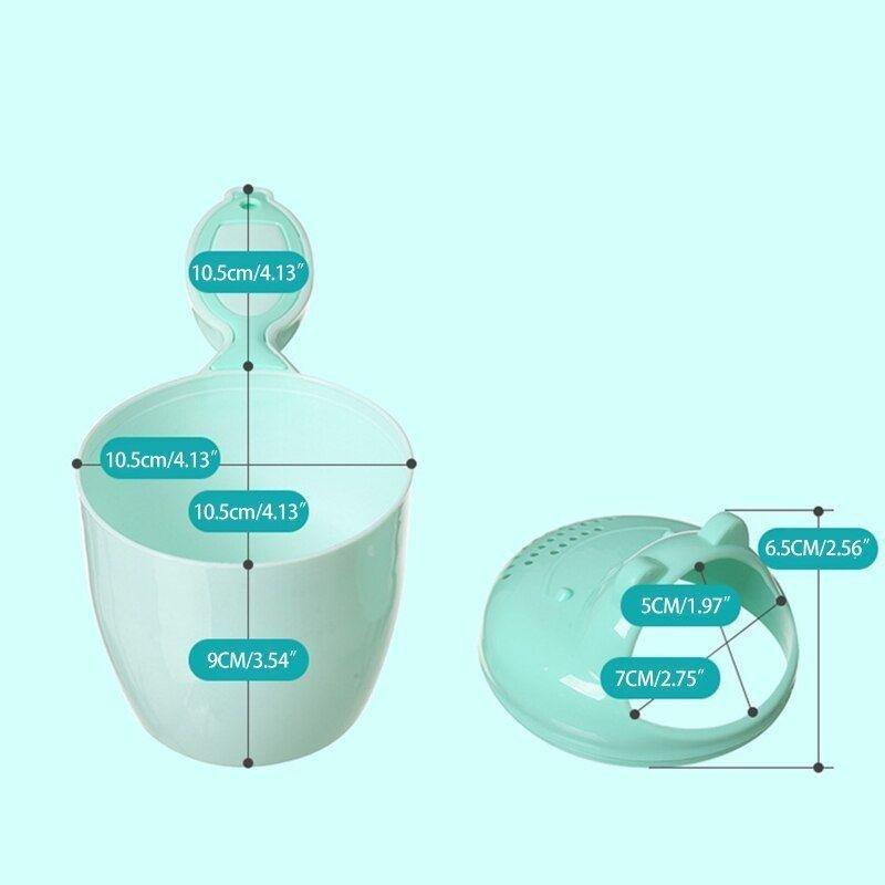 eStore  Tasse de douche multifonctionnelle pour enfants - hippopotame 