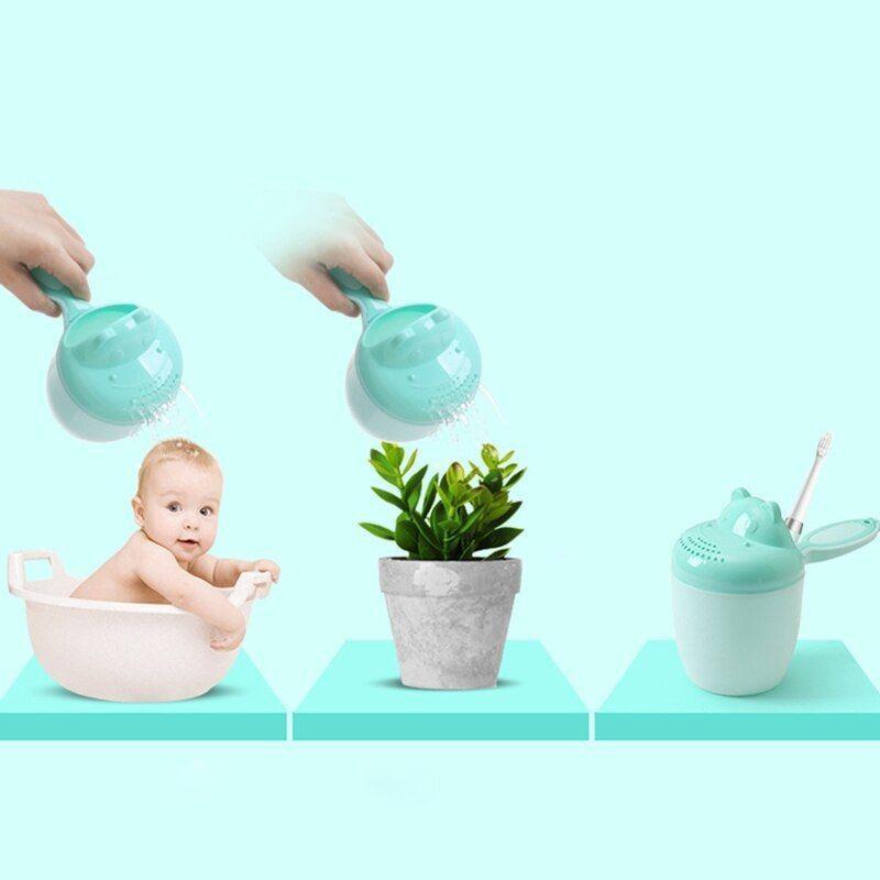 eStore  Tazza doccia multifunzionale per bambini - ippopotamo 