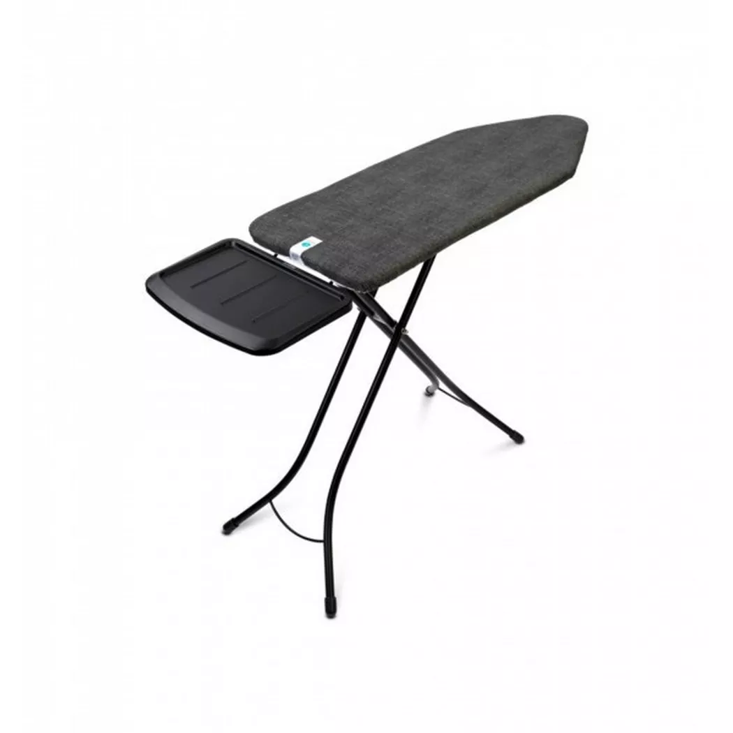 Brabantia - Bügeltisch mit Dampfstationsablage, Schwarz, 120cm