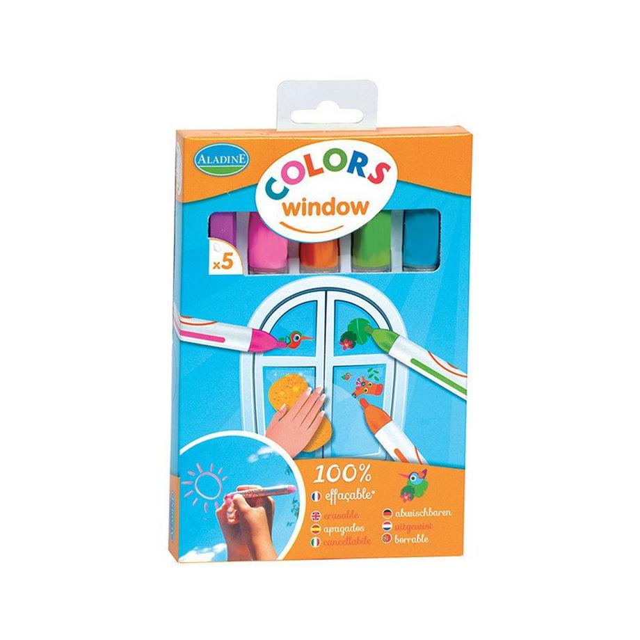 Aladine  5 Filzstifte aus Kreide 