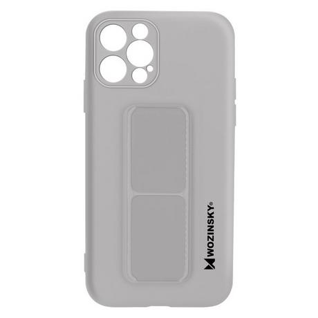 Avizar  Coque iPhone 12 Pro Max Support Gris 