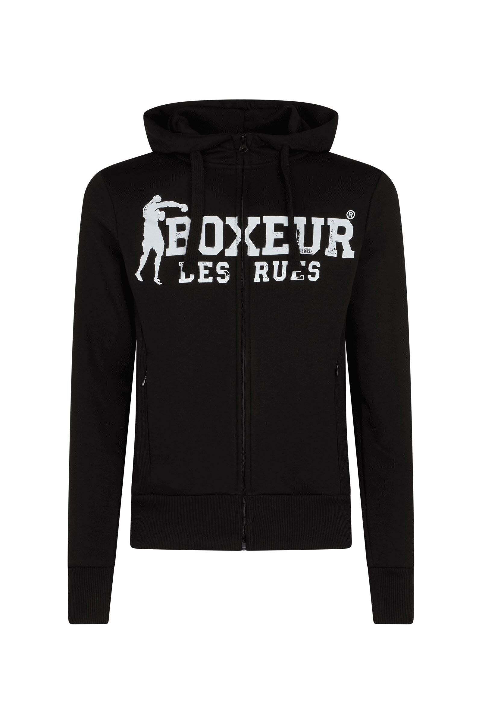 BOXEUR DES RUES  Sweat à capuche zippé Hooded Full Zip Sweatshirt 