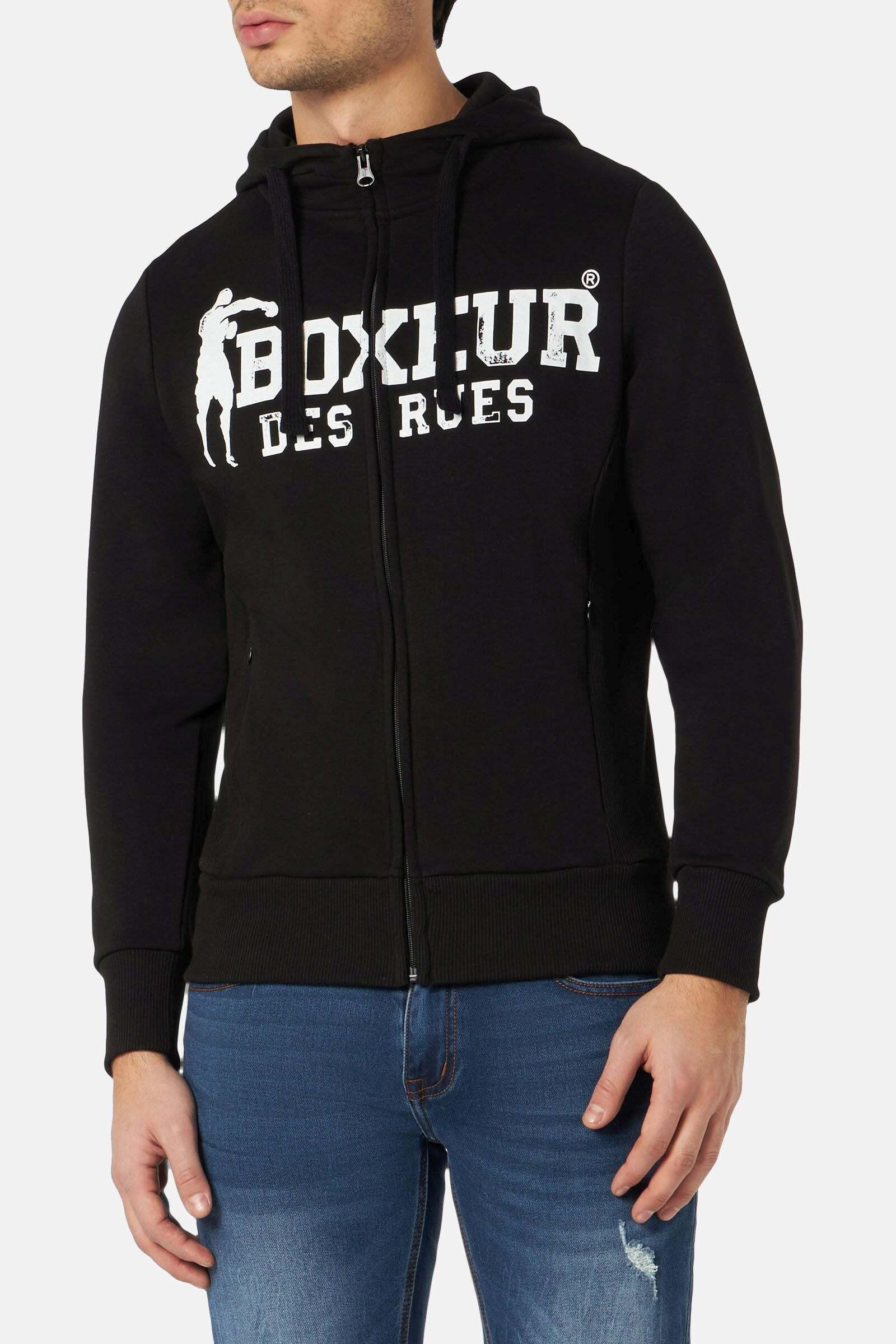 BOXEUR DES RUES  Sweat à capuche zippé Hooded Full Zip Sweatshirt 