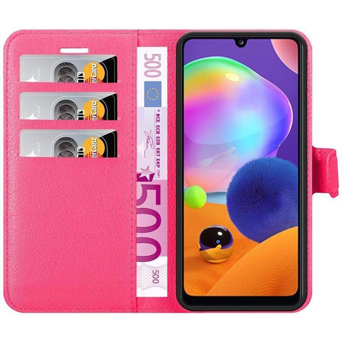 Cadorabo  Housse compatible avec Samsung Galaxy A31 - Coque de protection avec fermeture magnétique, fonction de support et compartiment pour carte 