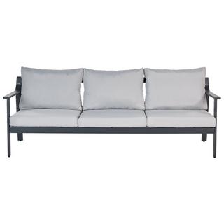 Beliani 3 Sitzer Sofa aus Aluminium Modern KIATO  