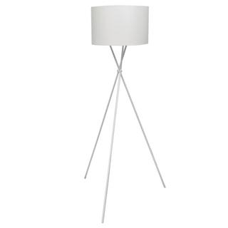 VidaXL Lampe de plancher tissu  