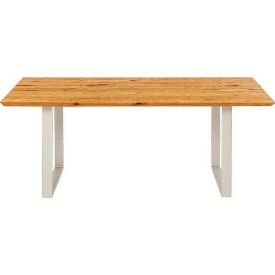 Tisch Symphony Eiche Silber 160x80