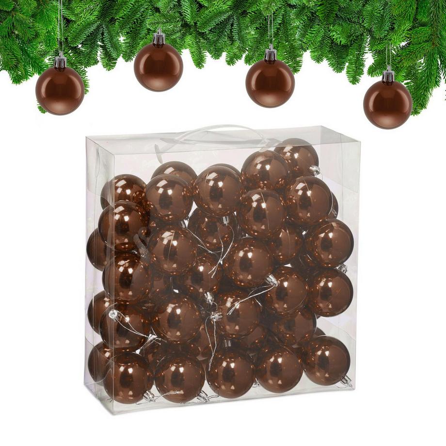 Lot de 50 boules de Noël