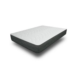 AB Matelas Matratze Luxe | 140x190cm mit 2 viskoelastischen Kissen 60x60cm | Schaum 35kgm³ | 24 cm  