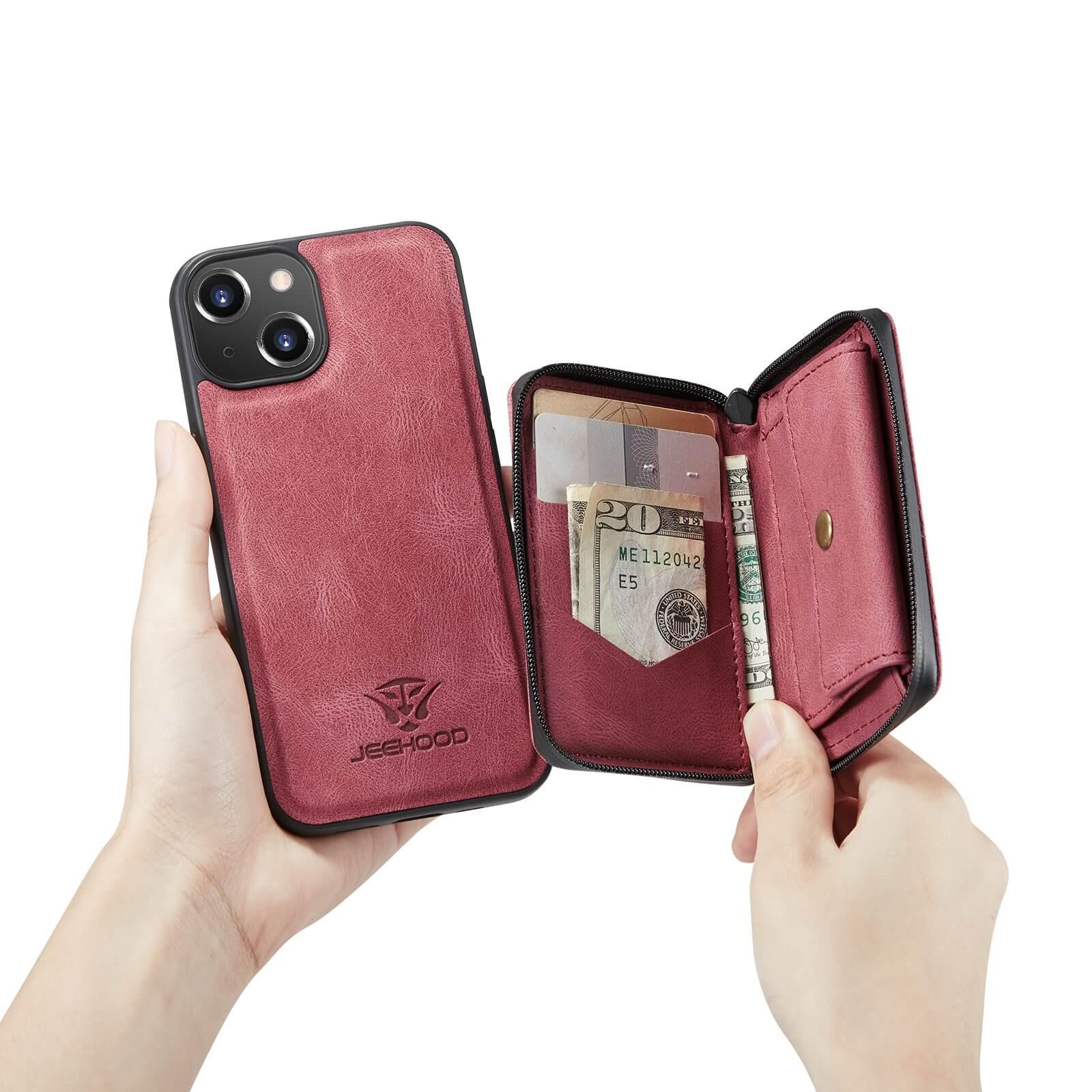 Cover-Discount  Iphone 14 Plus - ÉTui Avec Pochette Pour Carte De Crã©Dit 