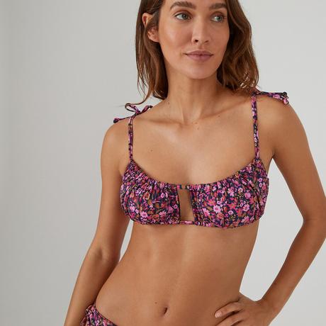 La Redoute Collections  Bikini-Oberteil mit Blumenprint 