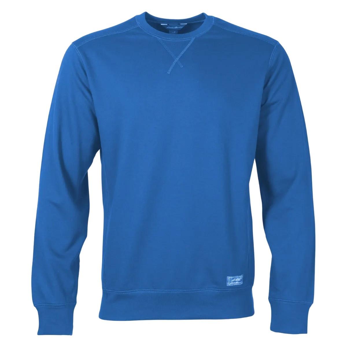 Image of Camp Sweatshirt Rundhalsausschnitt Langärmlig Herren Blau S