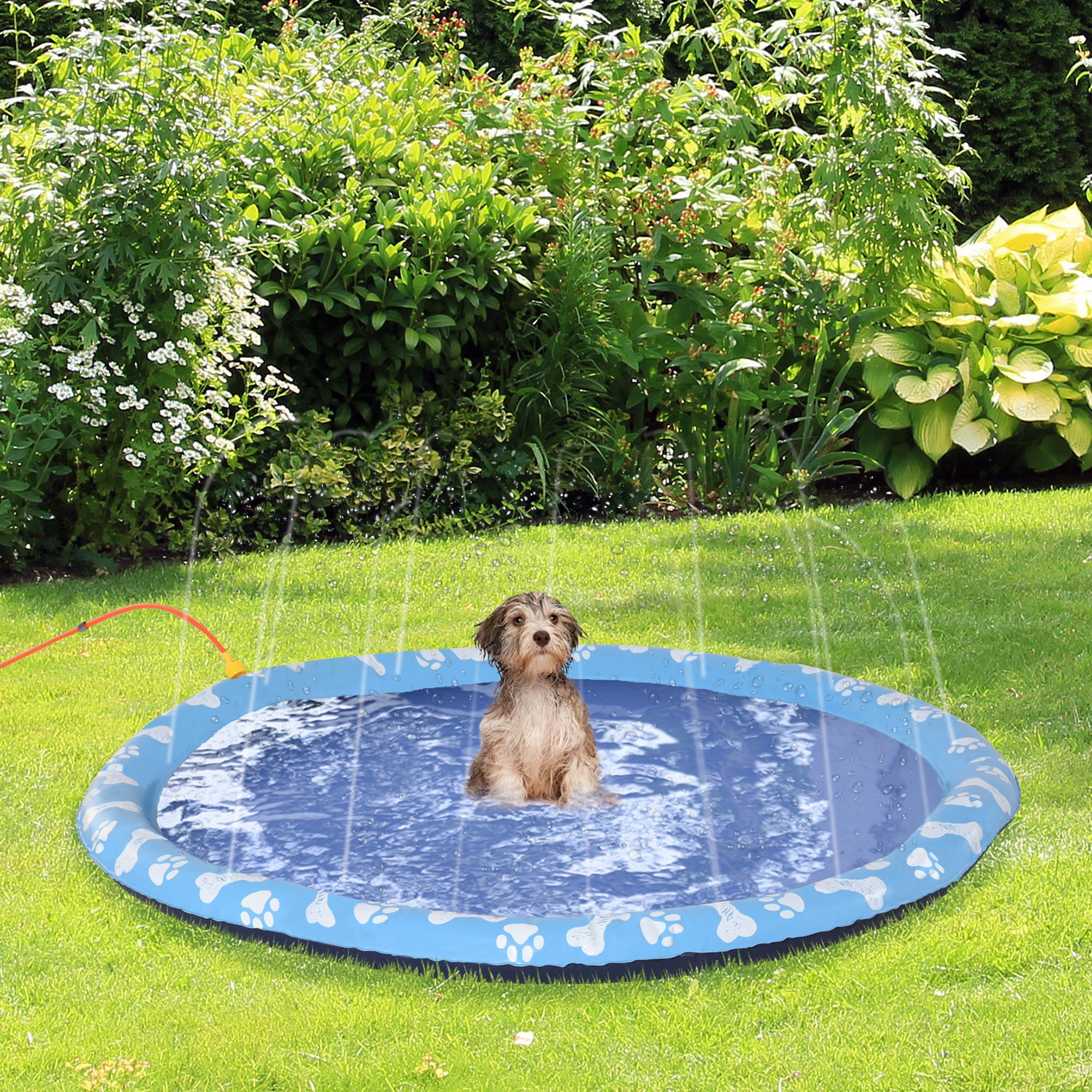 PawHut  Sprinkler Pad für Hunde 