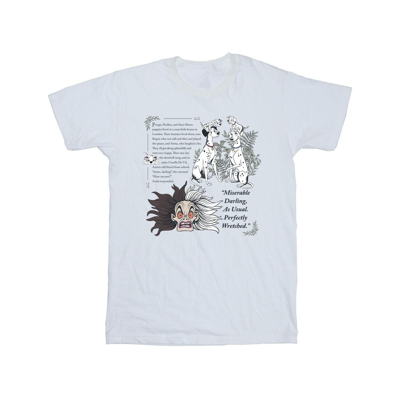 Image of 101 Dalmatians Miserable Darling Tshirt Herren Weiss 5XL
