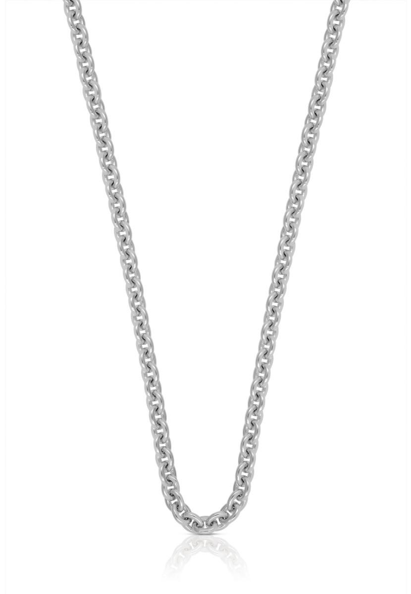 Image of Collier Rundanker Weissgold 375, 3.9mm, 45cm Unisex Silber 45cm