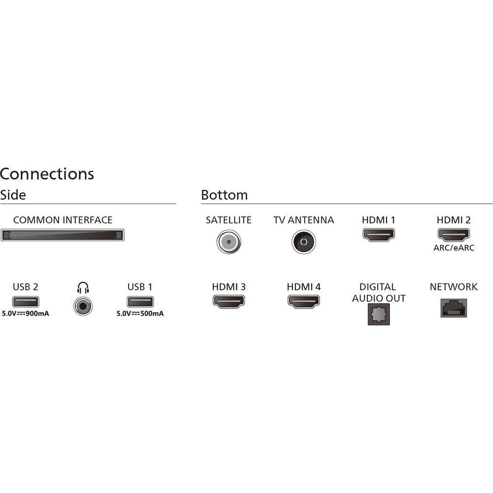 PHILIPS  Philips 50PUS8909/12 TV 127 cm (50") 4K Ultra HD Smart TV Wi-Fi Argento 500 cd/m² 