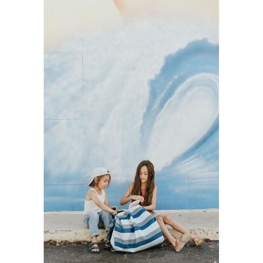 Play&Go  Outdoor blue green stripes 